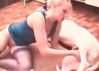 White doggy looks like a good fuck material