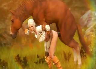 Aesthetic brown horse likes bestiality XXX