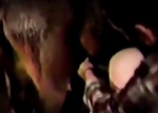 Old barn hosting dirty sex session